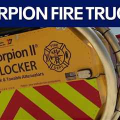 Grand Prairie Fire Department adds new Scorpion fire truck ‘blockers’ to its fleet