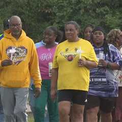 Denisha Knight’s family hosts a candlelight vigil walk in honor of her memory