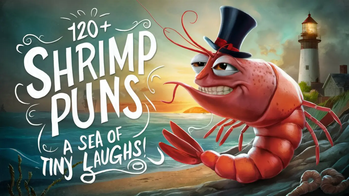 120+ Shrimp Puns: A Sea of Tiny Laughs! - Crack Up Puns