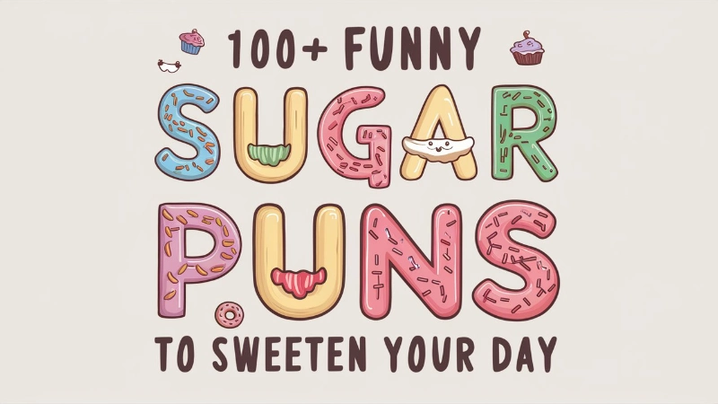 Sweeten Your Day: 100+ Funny Sugar Puns! - Crack Up Puns