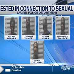 Five connected to sexual assault charges in Laurel