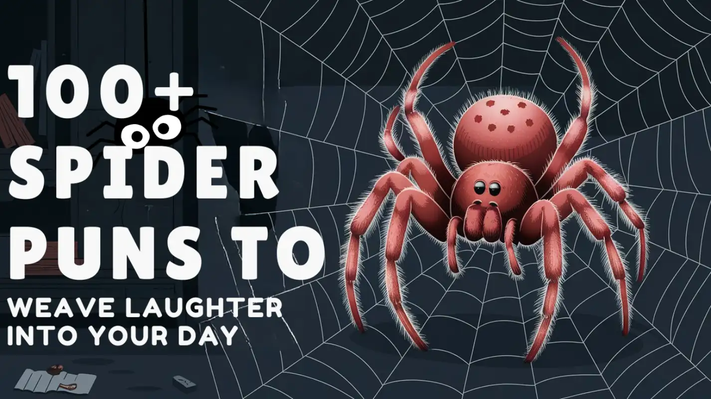 100+ Spider Puns to Spin Laughter All Day - Crack Up Puns