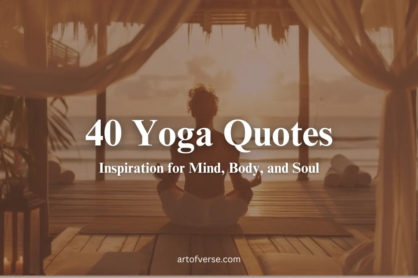 Best Yoga Quotes for Inner Peace - Art Of Verse