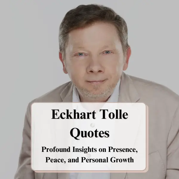 Best Eckhart Tolle Quotes: Unlock Inner Peace & Mindfulness - Art Of Verse