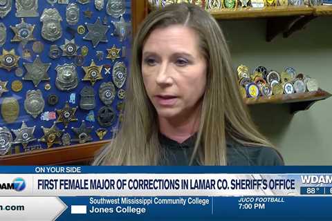 1st woman promoted to major at LCSO to serve as top officer over county jail