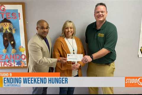 Studio 9 Interview: Hunger Coalition of Northeast Mississippi makes donation to Plantersville school