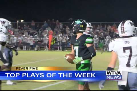 FEVER FIVE: Top plays from Friday night's high school football games (week 9)