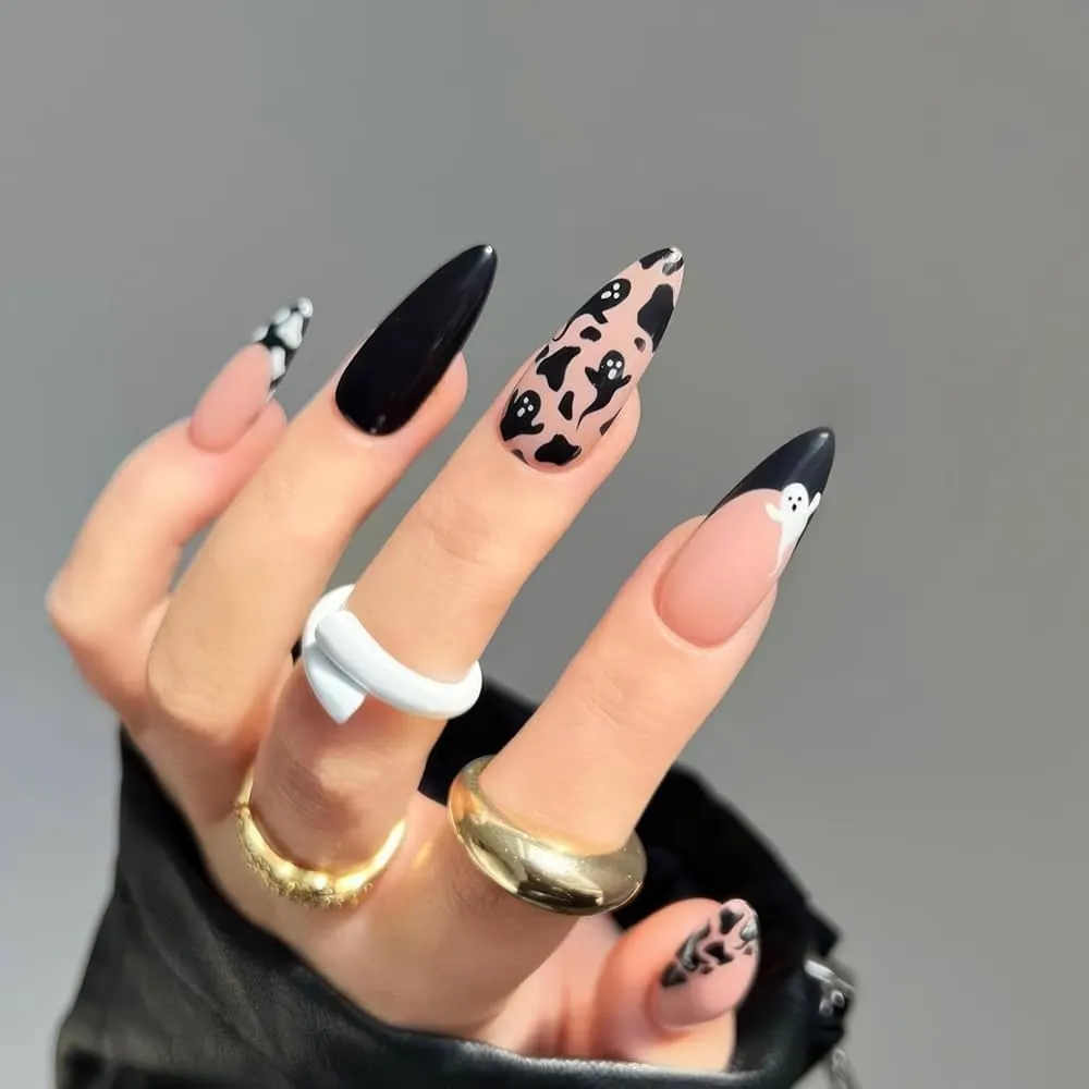 Halloween Almond Nails: Spooky, Chic & Creative Ideas - Gloss and Vibes