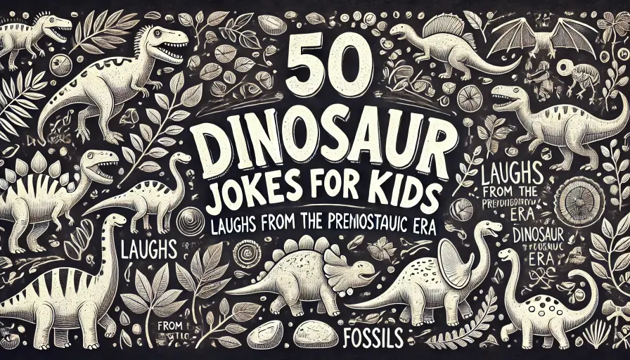 Laughs from the Prehistoric Era: 50 Dinosaur Jokes for Kids - Deflate The Mate