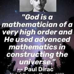 God as the Ultimate Mathematician