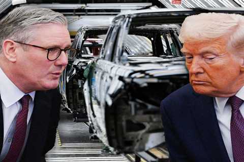 Keir's Desperate Scramble: UK Economy Teeters as Trump's Tariffs Bite Hard