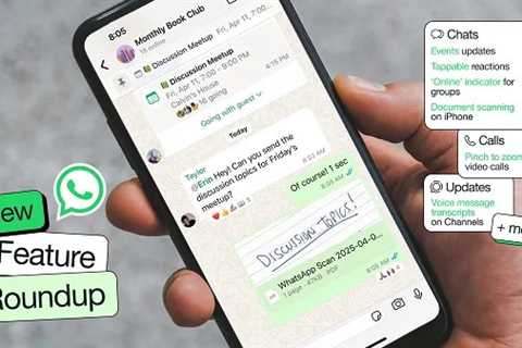 Latest WhatsApp Updates: Group Chat Indicators and Scanning Features