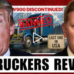 BREAKING! Trump's Tariffs KILL Kenworth W900 — Truckers REVOLT Across America!