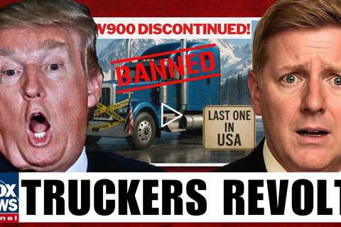 BREAKING! Trump's Tariffs KILL Kenworth W900 — Truckers REVOLT Across America!