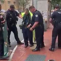 VIDEO: Armed Man, Seemingly Impersonating Law Enforcement, 
