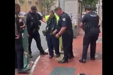 VIDEO: Armed Man, Seemingly Impersonating Law Enforcement, 