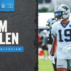 Adam Thielen in-game interview vs. the Houston Texans