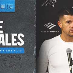 Dave Canales addresses the media following the Panthers second preseason game | Carolina Panthers