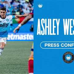 Ashley Westwood Press Conference | Charlotte FC vs. Real Salt Lake