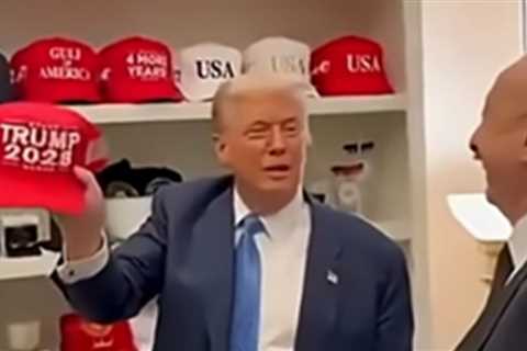 HILARIOUS: Trump Trolls the Left with ‘Trump 2028’ Hat During Meeting with Azerbaijan President –..