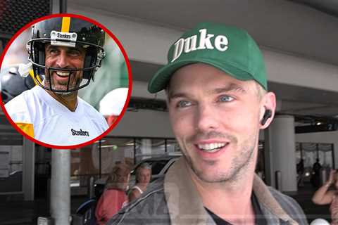Aaron Rodgers Meetup and Steelers Preseason Game with Nicholas Hoult