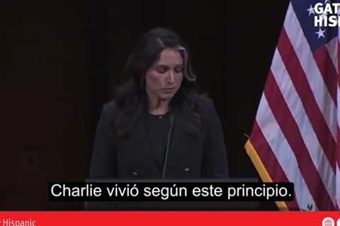 ICYMI: Tulsi Gabbard, on the Verge of Tears, Honors Charlie Kirk