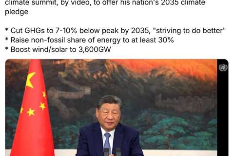 Q&A: What does China’s new Paris Agreement pledge mean for climate action?