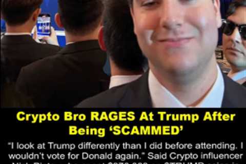 Are Trump Supporters “Scammed?”