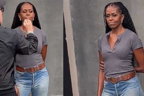 WATCH: Tone Deaf Michelle Obama Shares Behind the Scenes Photoshoot Footage with Glam Team After..