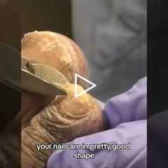 “When I Trimmed Them… They Were WAY Bigger!” 👀 The Benefits of Pedicures