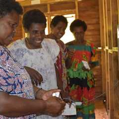 How women transformed a Vanuatu community with off-grid solar