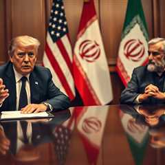 Trump Announces Direct Talks with Iranian Parliament Speaker Mohammad Khalibah Amid Intensifying..