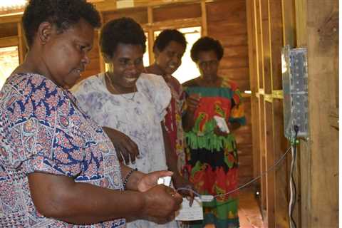 How women transformed a Vanuatu community with off-grid solar
