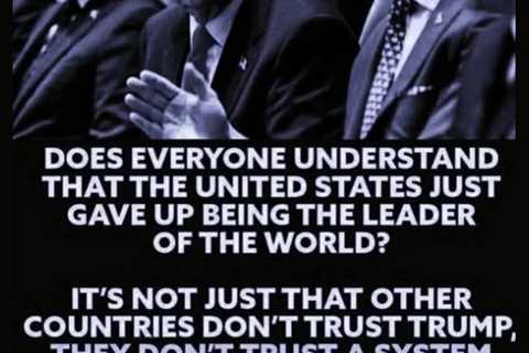 How Long Will Trump’s Damage Last? — Another Viewpoint