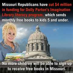 Why Would Republicans Cut Literacy Funding?