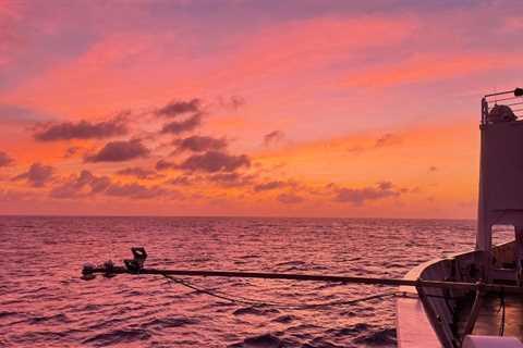 Where the sky meets the ocean